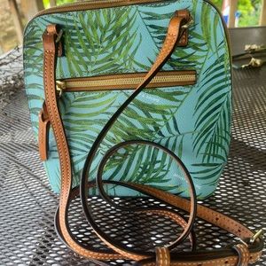 Dooney &Bourke CrossBody  coated cotton print